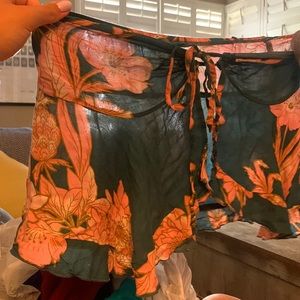 Free people tie tube top